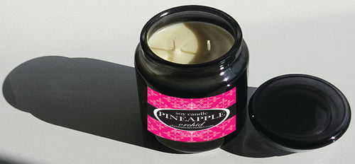 Apotho Soy Candle in Pineapple Orchid